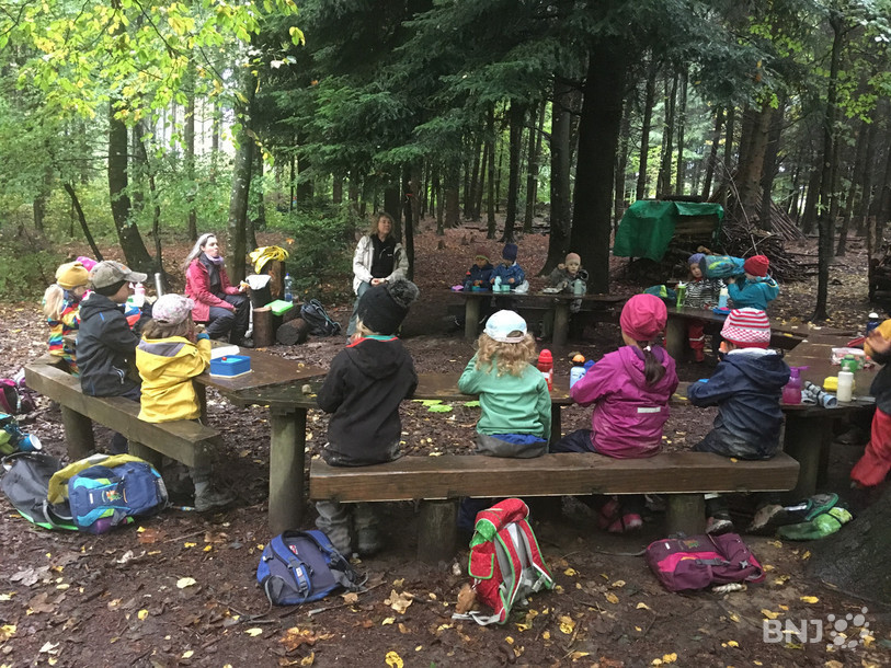 Le Jardin d'enfants bilingue en forêt à Bienne a été fondé en 1999.