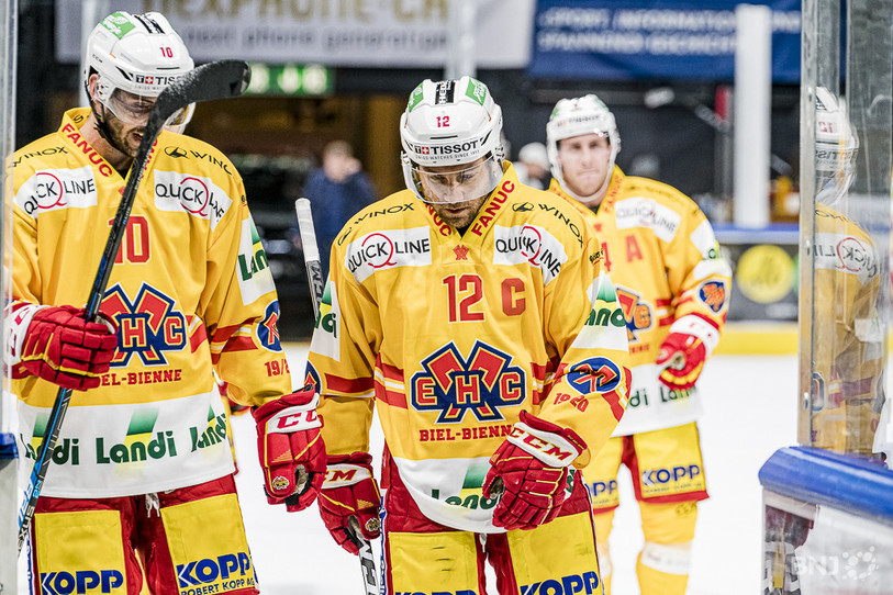 Mathieu Tschantré tire sa révérence au hockey suisse sur une saison inachevée. (Photo : Jonathan Vallat)