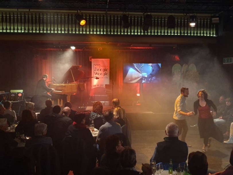 Pour la première édition en mars dernier, environ 500 spectateurs ont pris part à l'événement. (Photo : Boogie Woogie Festival