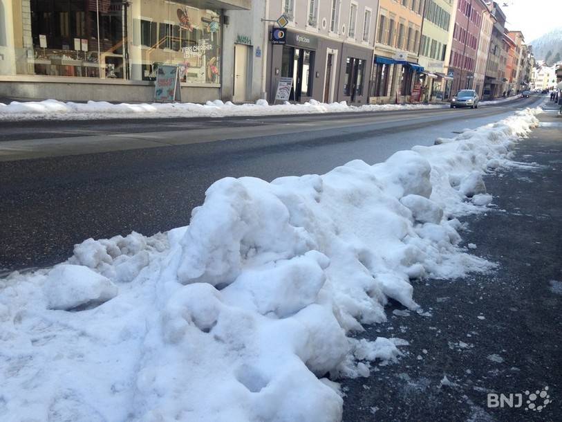 St-Imier se prépare à l'hiver. (Photo : archives)