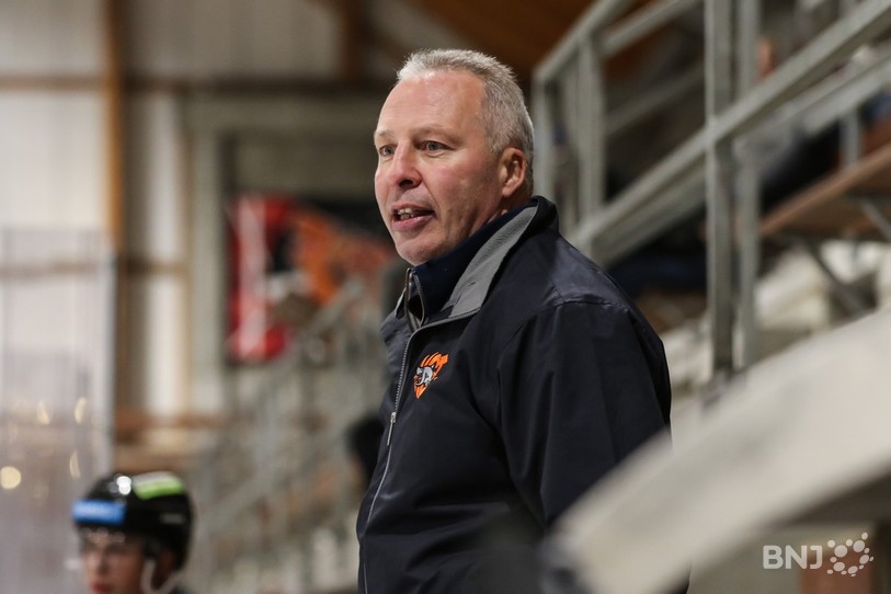 Martin Bergeron, entraîneur du HC Tramelan (photo archive : Mauricette Schnider).