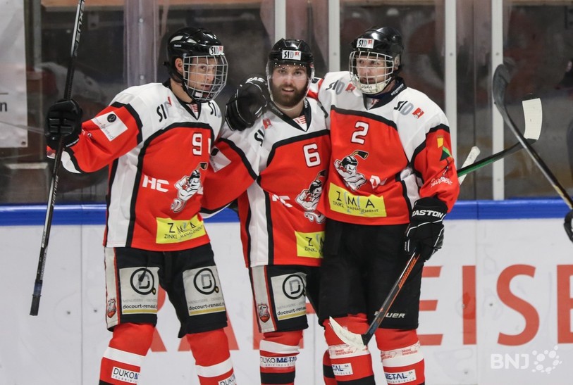 Les Fantômes terminent la première partie de saison sur une victoire. (Photo: archives)
