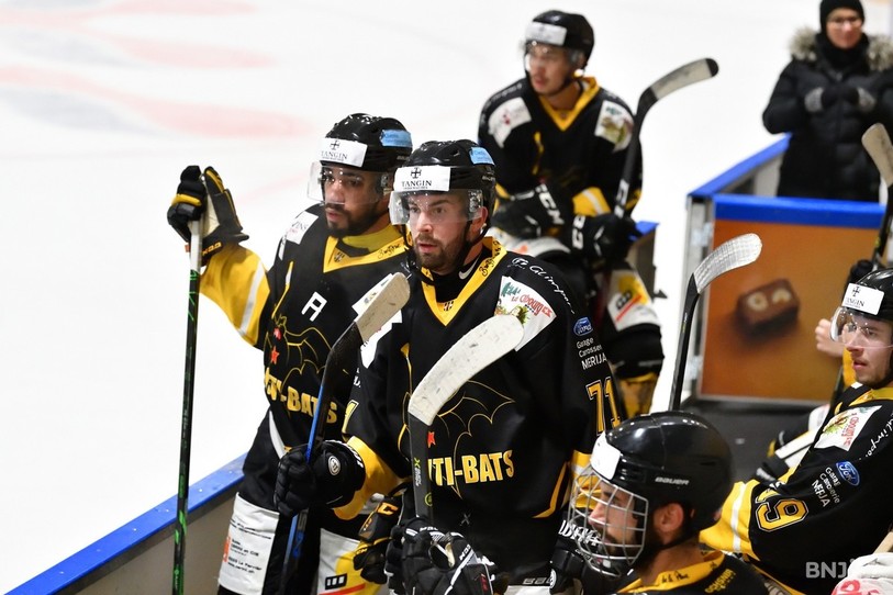 Gaëtan Struchen a donné de l'espoir à son équipe en marquant l'unique but imérien. (photo : Georges Henz).