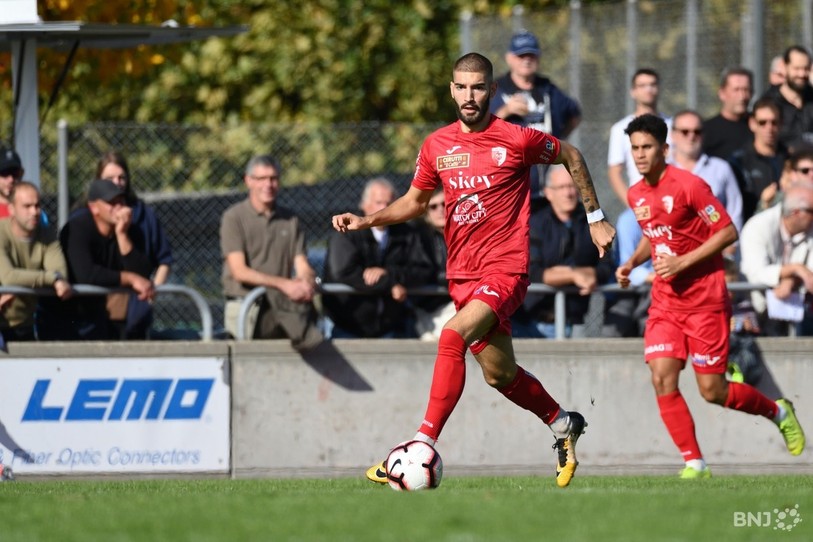 Christian Mourelle a inscrit le premier but. (Photo : archives/Georges Henz).