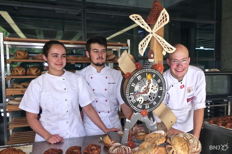 L'équipe de Suisse pour la Coupe d'Europe de Boulangerie artisanale. (Photo : archives)