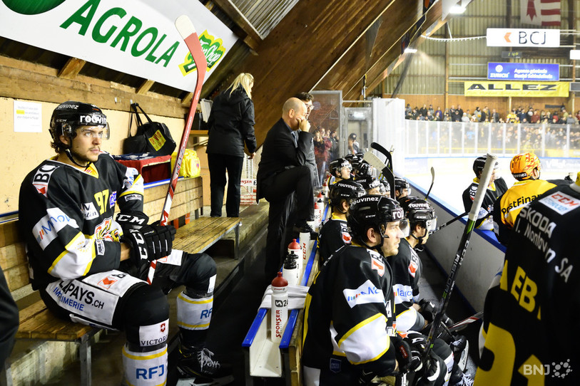 Le HC Ajoie de Stefan Mäder découvrira sa nouvelle Raiffeisen Arena avec une capacité réduite (photo : archives/Georges Henz).