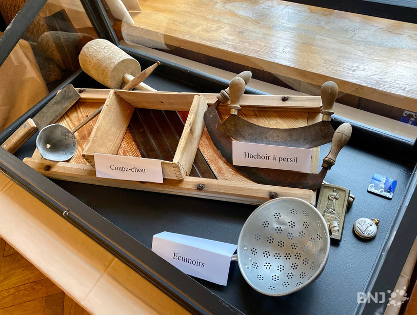 Des anciens ustensiles de cuisine sont, notamment, à découvrir lors de l'exposition de GastroJura.
