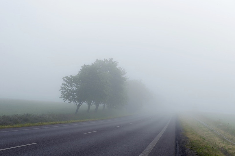 La visibilité peut vite devenir compliquée quand le brouillard se lève. (Photo : ldd)