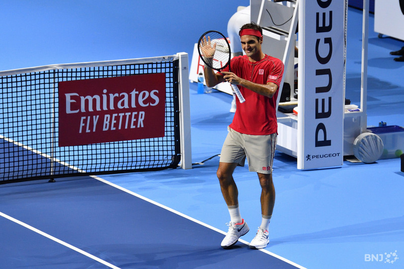 Le public de la Halle St-Jacques n'attendait que lui en finale. Roger Federer sera de la partie (photo : Georges Henz).
