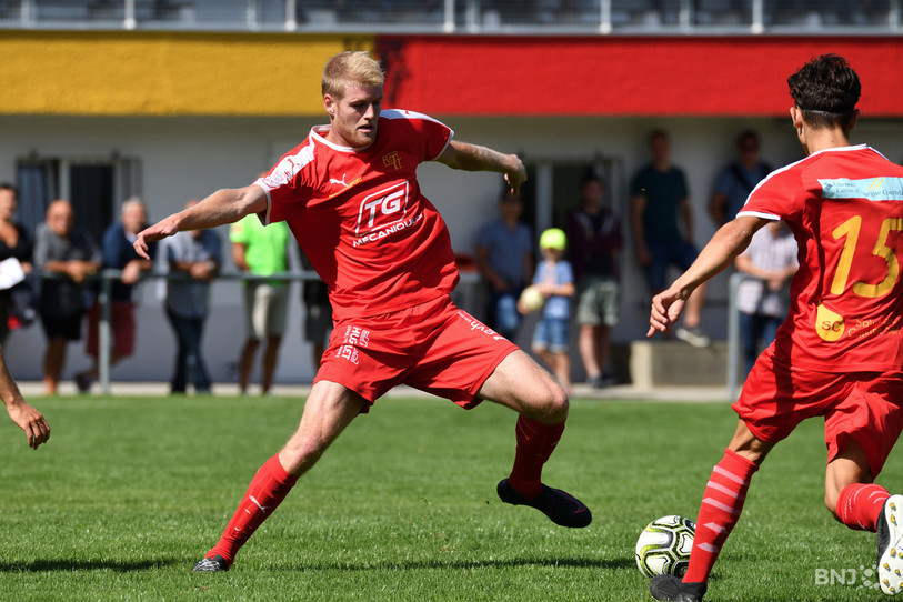 Loïc Dubois a été le seul marqueur pour l'équipe locale. (photo : archives)