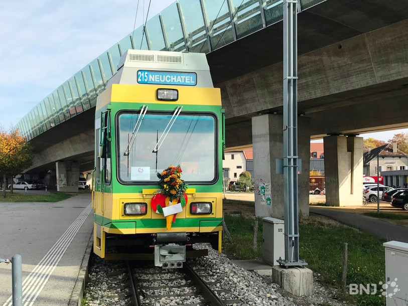 Le musée du tram à Areuse organisait dimanche une journée d'adieu aux rames Littorail. 