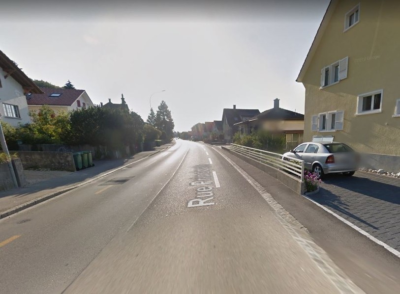 La route principale à Orpond est plus sollicitée par les automobilistes depuis l'ouverture de l'axe Est de l'A5. (Photo : Google maps)