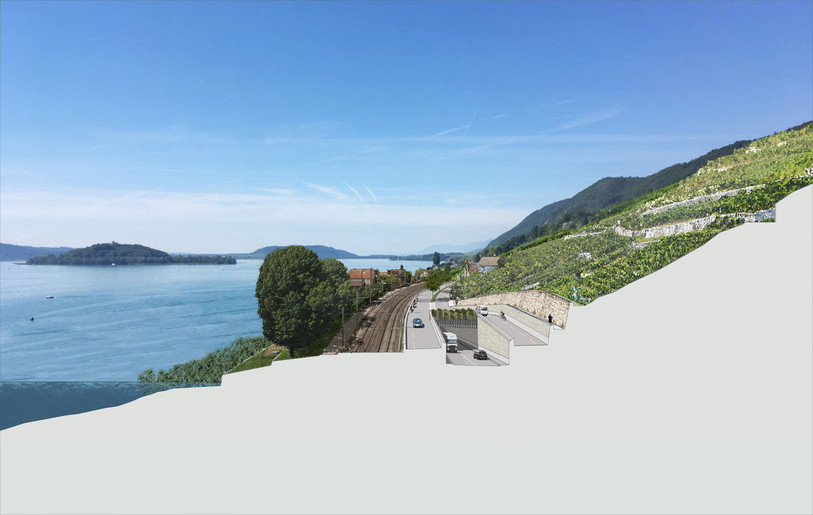 Le projet de construction du tunnel de Douanne. (Photo: a5-twanntunnel.ch)