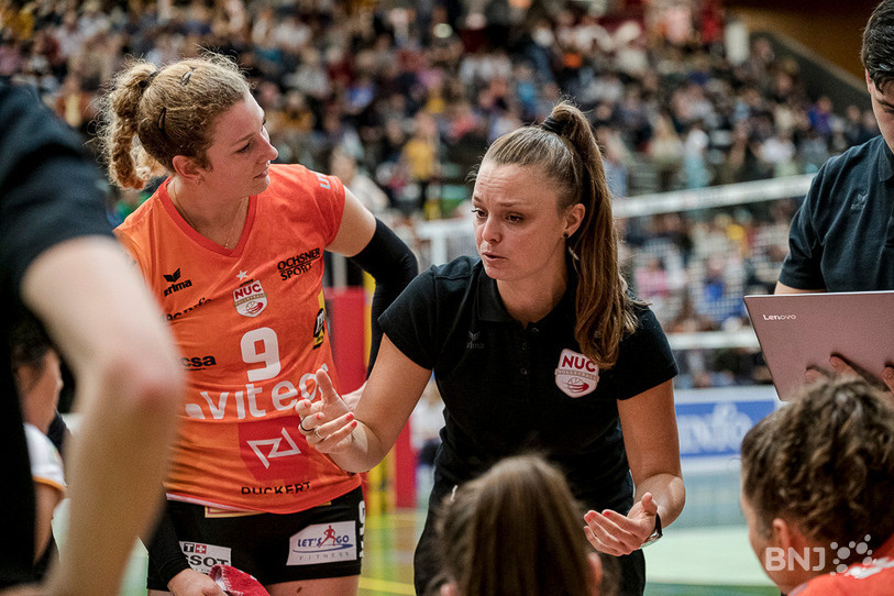 Les conseils de Lauren Bertolacci n'auront pas suffi au NUC dimanche à la Riveraine. (photo : Jonathan Vallat).