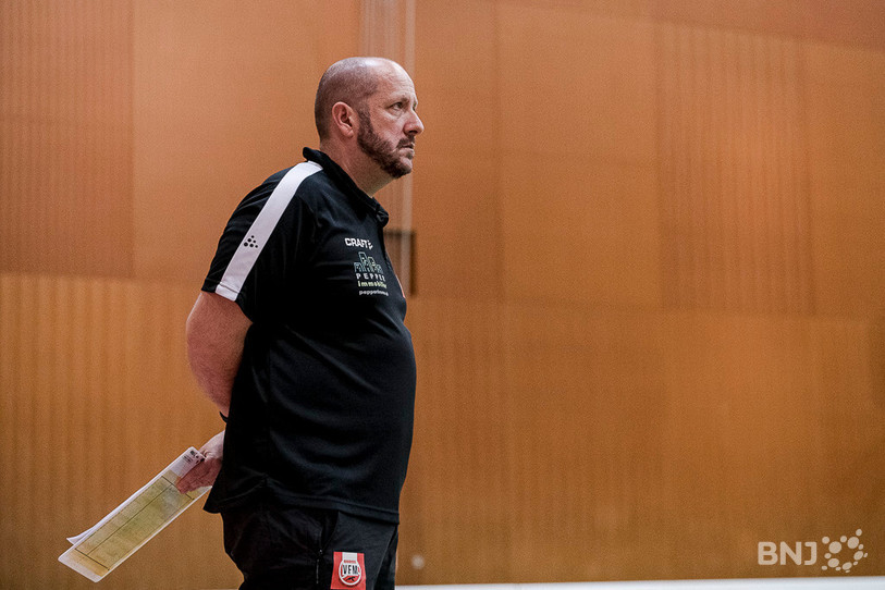 Olivier Lardier était satisfait de la performance de son équipe malgré la défaite. (photo : Jonathan Vallat).
