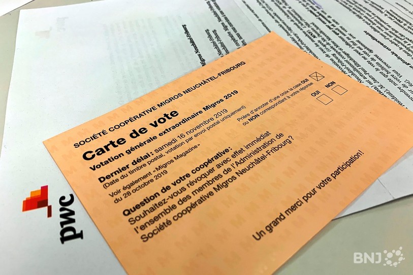 Les coopérateurs ont largement soutenu Damien Piller.
