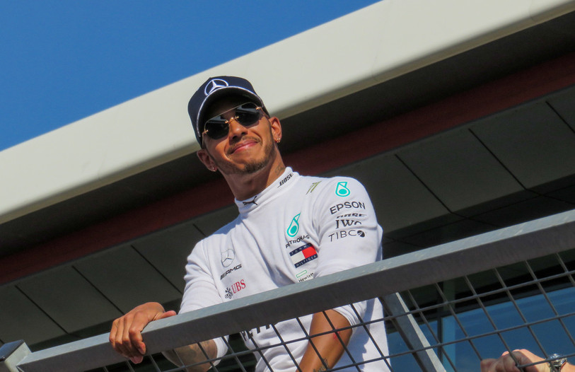 Lewis Hamilton au Grand Prix automobile de Grande-Bretagne 2018. (Photo : Jen_ross83 [CC BY 2.0 (https://creativecommons.org/licenses/by/2.0)])