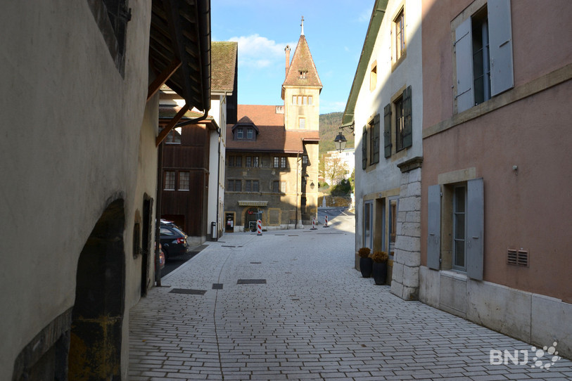 La rue de la discorde à St-Blaise.