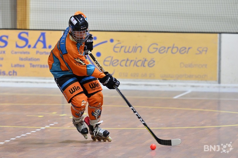 Sept buts en un match pour Fabian Rüfli (photo : Georges Henz).