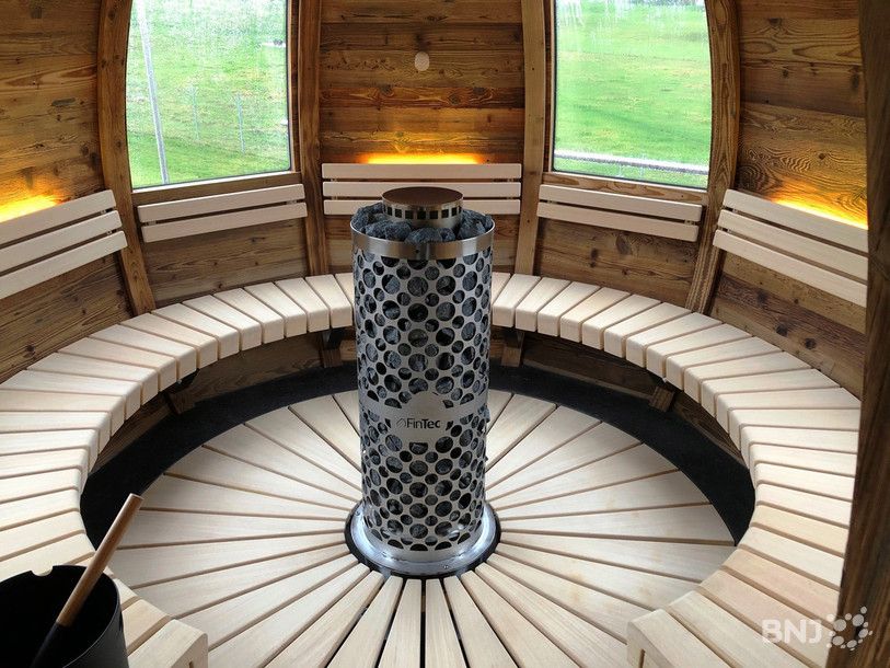 ...et le sauna finlandais.