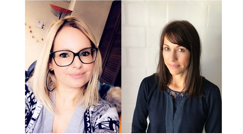 Christelle Theytaz (à gauche), nouvelle médecin-cheffe adjointe au Centre médico-psychologique pour enfants et adolescents, et Florine Jardin, cheffe de la Section de l’aménagement du territoire du Service du développement territorial. (Photo : Canton du Jura).