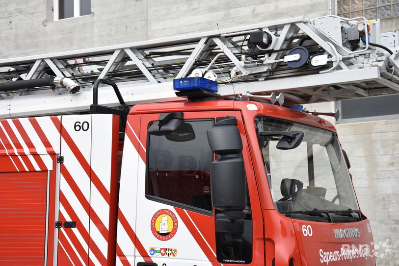 L'enquête a permis de déterminer que l'incendie était d'origine humaine. (Image d'illustration)