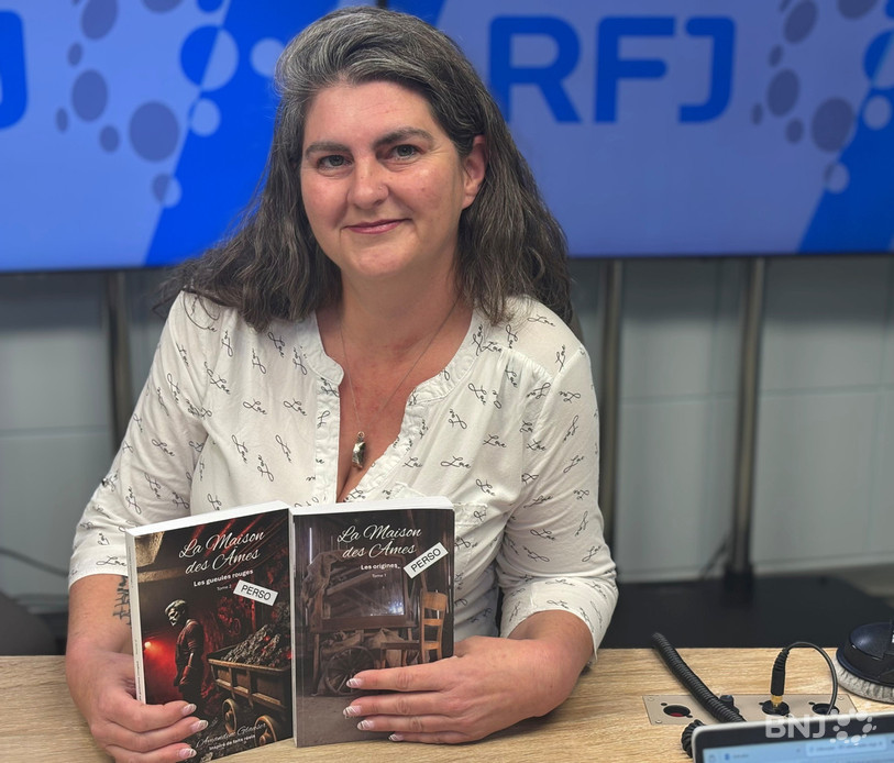 Amandine Glauser était présente ce lundi dans le « Café des Arts » pour présenter son nouveau roman.