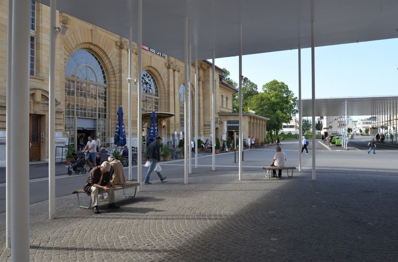 La place de la Gare de La Chaux-de-Fonds (photo: Prix FLUX)