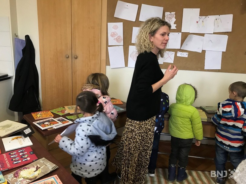 Les enfants ont eu la possibilité de partir avec un livre grâce à l'action solidaire de l'association Pro Bibliobus Val-de-Ruz.
