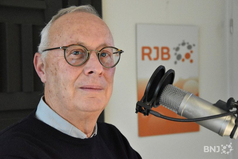 Denis Gerber lors de son passage dans nos locaux.