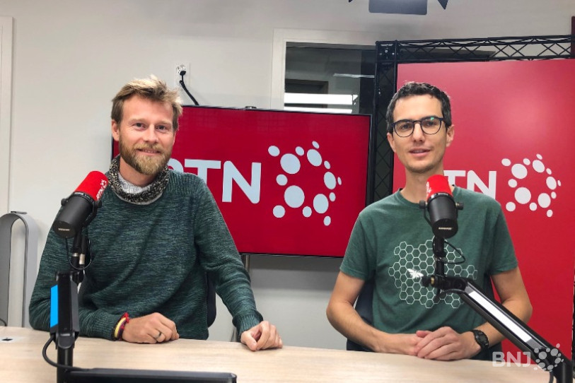Guillaume Uldry (à gauche) et Romain Guerra.