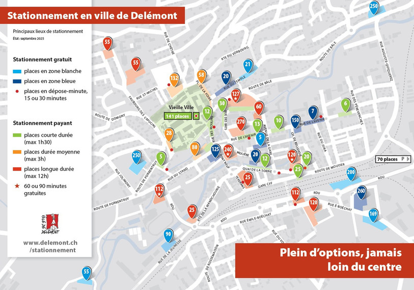 Un flyer à destination des commerçants et des particuliers.