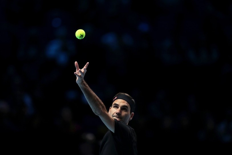 Roger Federer à Londres (photo : Twitter ATP Tour).