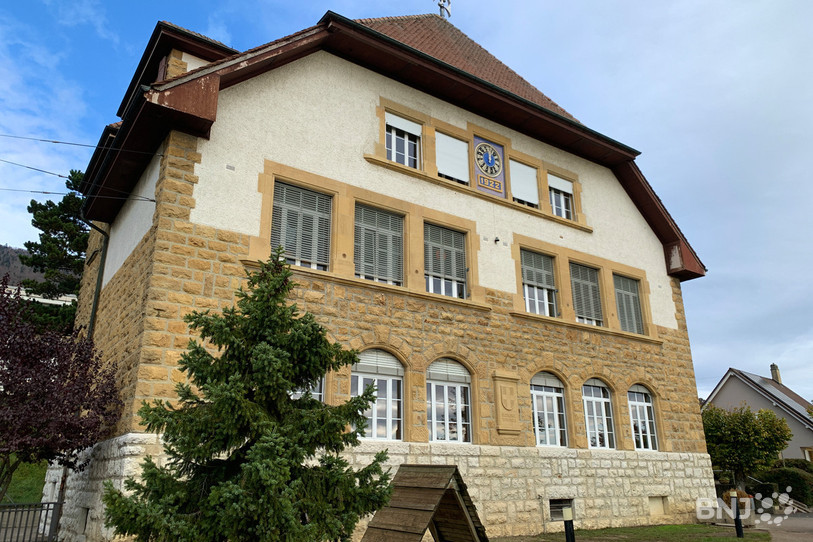 Le vieux collège d'Hauterive a été bâti en 1922.