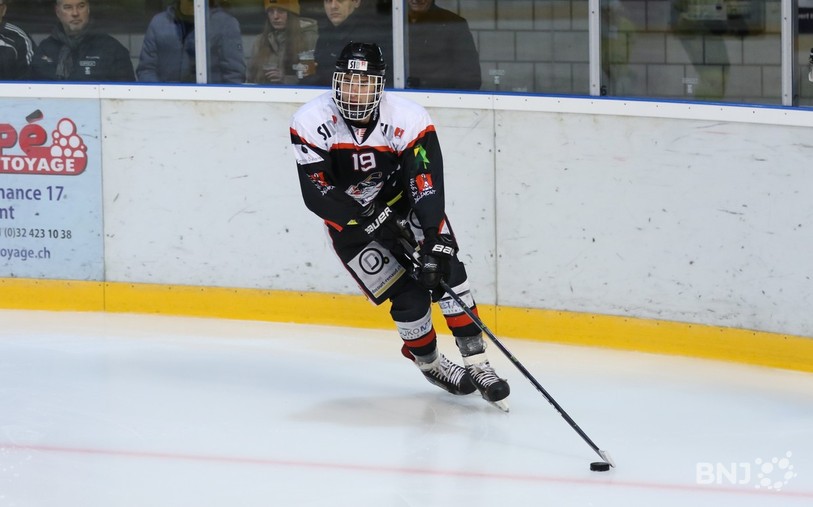 Léo Gygax et le HCDV sont partis du bon patin ! (Photo: archives).