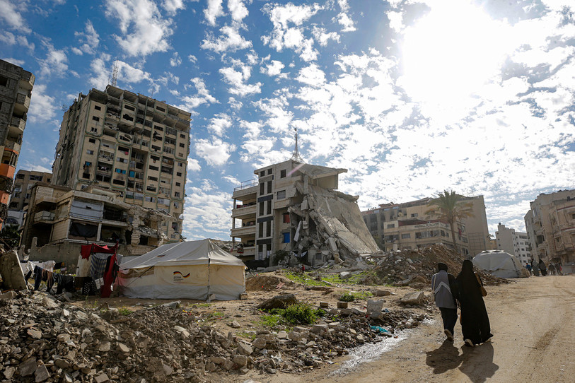 Neuchâtel devra étudier les investissements ayant un lien avec des entités israéliennes. (Photo : EPA/MOHAMMED SABER)