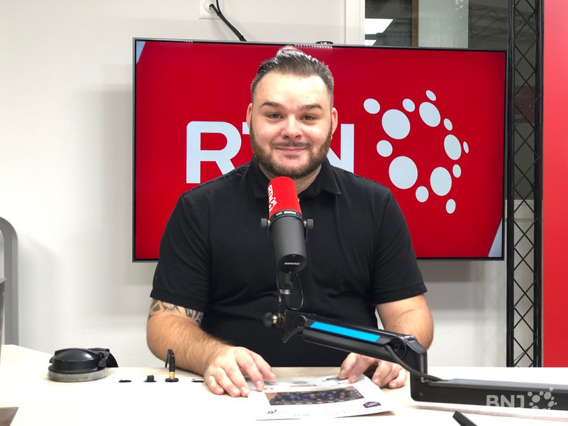 Hugo Gomes, entraîneur de l'équipe de futsal de Peseux Comète.