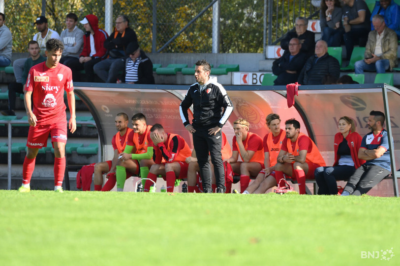 Le FC Bienne d'Anthony Sirufo monte en puissance cet été (photo : archives).
