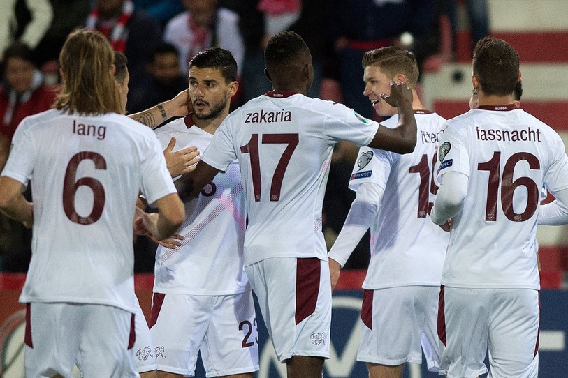 La Suisse peut laisser éclater sa joie, elle disputera l'Euro 2020 ! (photo : Twitter UEFA Euro 2020)