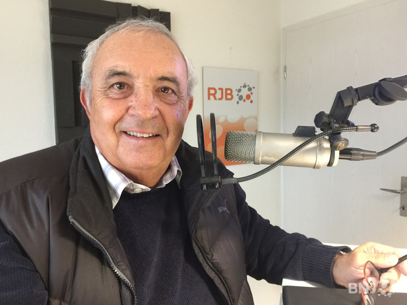 Bertrand Choffat lors de son passage dans La Matinale.