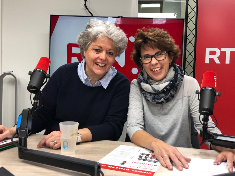 Elisabeth Weber-Pillonel (à gauche) et Isabelle Lavanchy étaient en direct dans La Matinale RTN vendredi matin.
