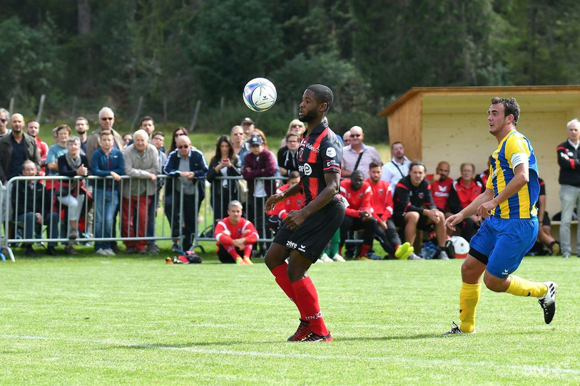 Astor Kilezi, qui a évolué avec Neuchâtel Xamax FCS en Challenge League, revient dans la région et rejoint les rangs du FC La Chaux-de-Fonds. (photo archives, match de Coupe de Suisse Montfaucon-Xamax)