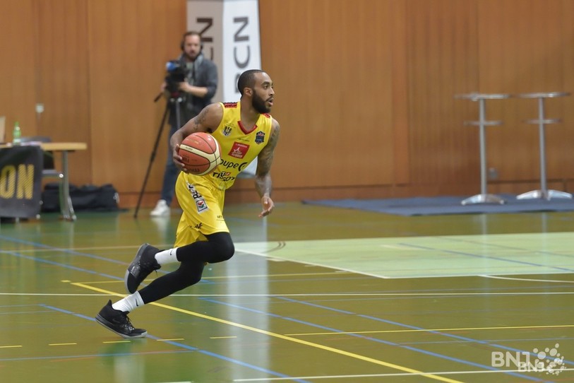 Auteur de 22 points samedi soir à Nyon, Jackson Marquis a été l'un des grands artisans de la victoire d'Union Neuchâtel. (photo : archives)