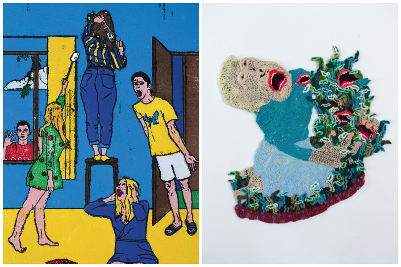 Une partie des oeuvres à découvrir au Musée jurassien des Arts à Moutier. (Oeuvres : Cantonale Berne Jura / Santo Von Gunten / Jürg Benninger)