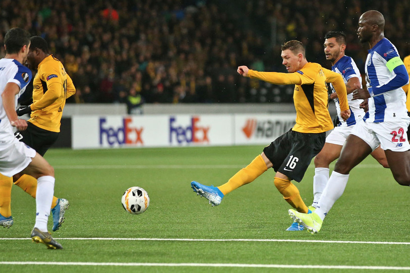 Christian Fassnacht ouvre la marque pour Young Boys (photo : www.bscyb.ch).