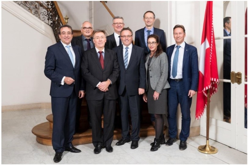 La délégation de la CGSO à Bruxelles. (Photo : CGSO)