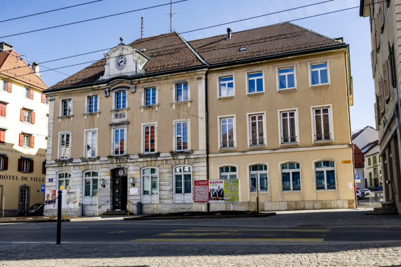 La culpabilité du principal accusé est lourde, a estimé le Tribunal criminel des Montagnes neuchâteloises à La Chaux-de-Fonds. (Photo : KEYSTONE/JEAN-CHRISTOPHE BOTT)
