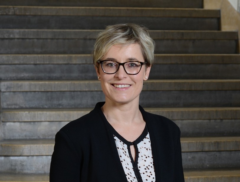 Rosalie Beuret Siess est candidate à la candidature pour l'élection partielle du 9 février au Gouvernement jurassien (photo : PSJ).
