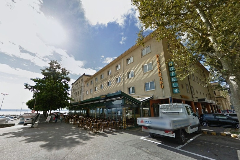 Le restaurant « Desperado » se trouvait près du port de Neuchâtel. (Photo: Google Maps)