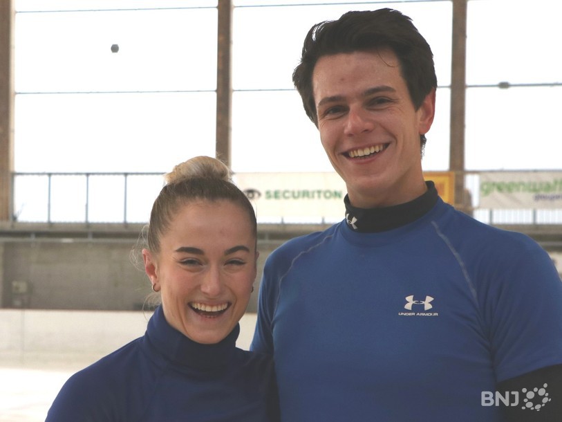 Alexandra Herbrikova et Nicolas Roulet sont les seuls à pratiquer leur discipline en Suisse. (photo : archives)